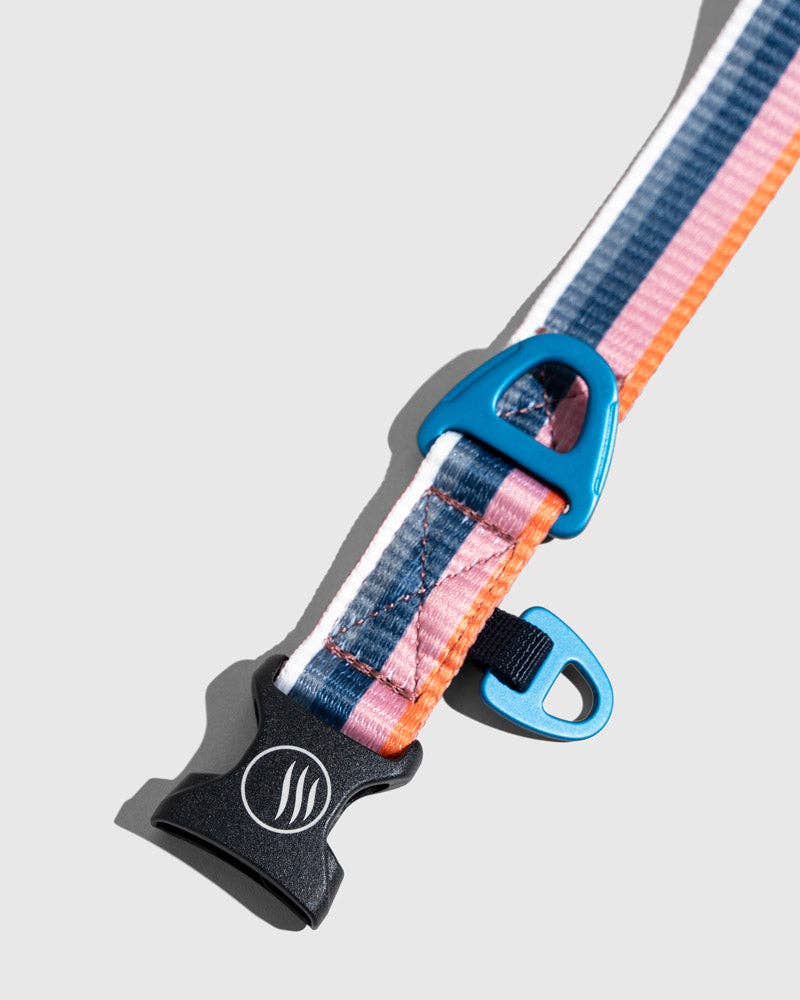 (R)evolution™ Recycled Woven Dog Collar: Shortbread / L