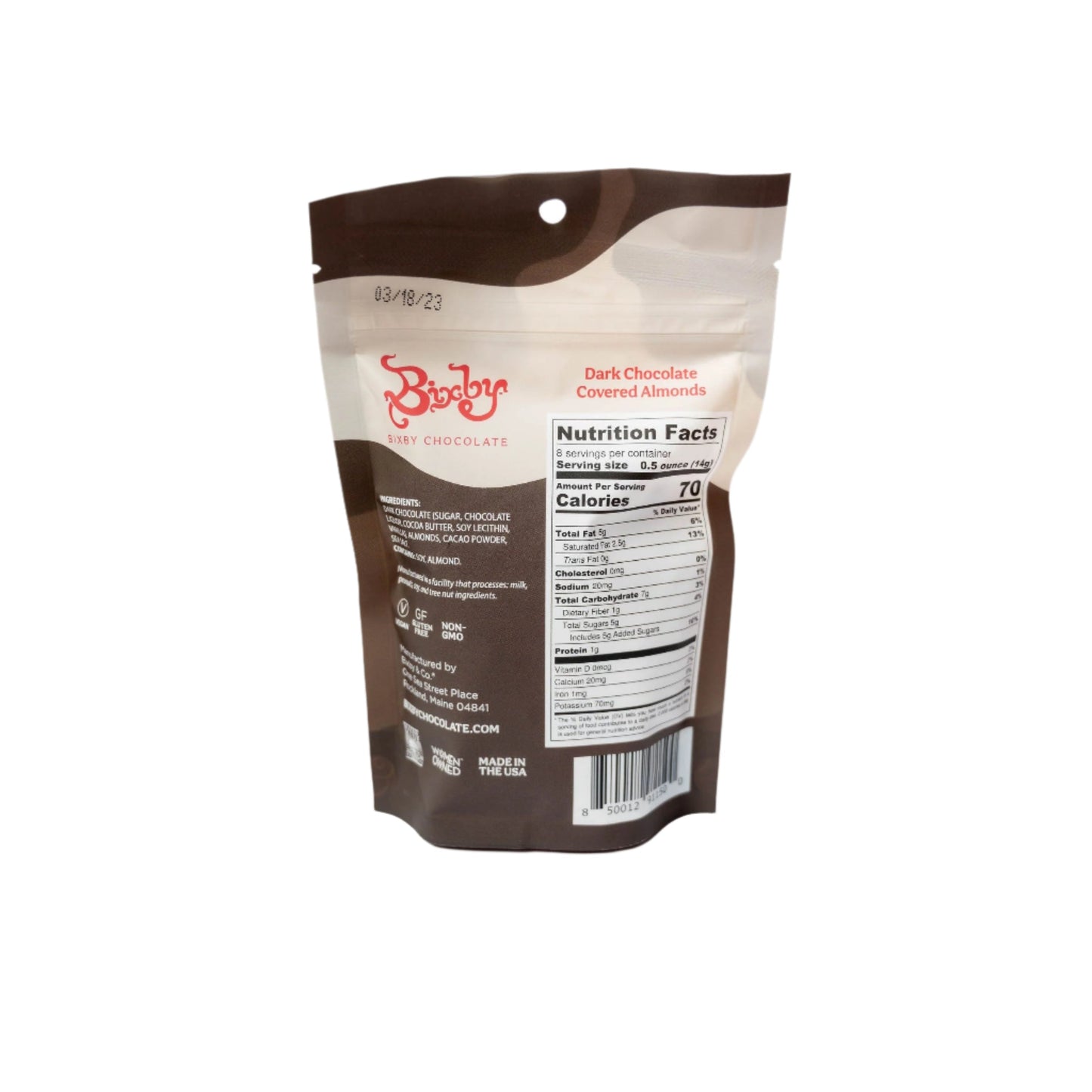 Dark Chocolate Almonds