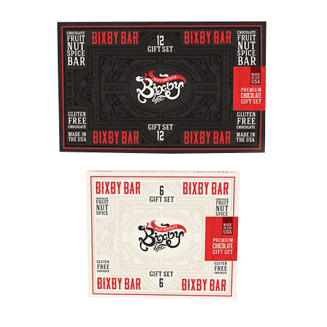 Assorted Gift Boxes of Bixby Bars (6 or 12 bars)