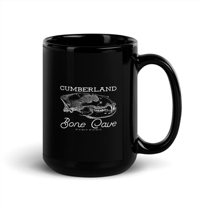 Cumberland Bone Cave - Black Glossy Mug