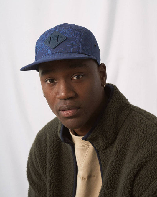 Organic 5-Panel Hat: Night Sky