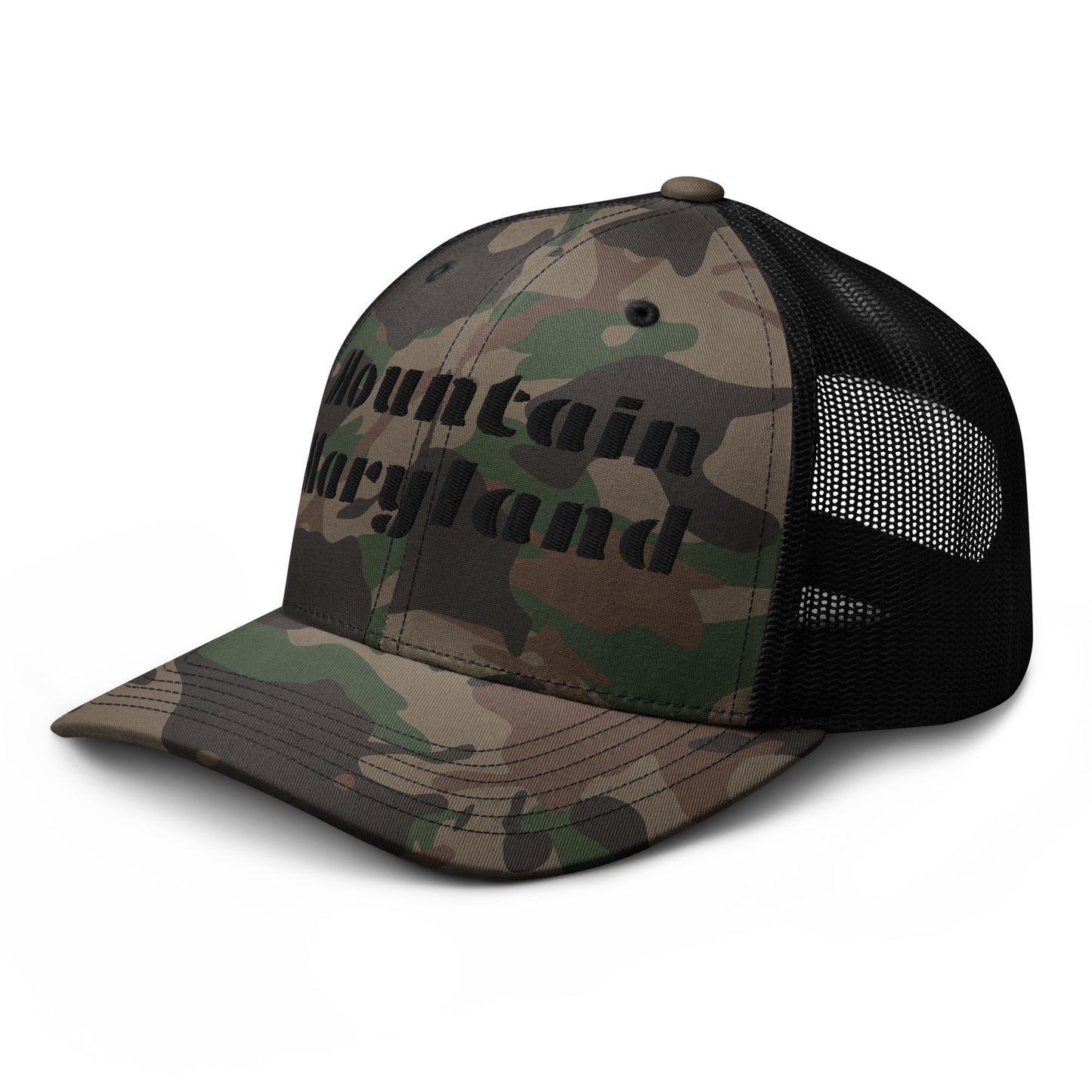 Mountain Maryland - Camouflage Trucker Hat