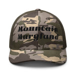 Mountain Maryland - Camouflage Trucker Hat