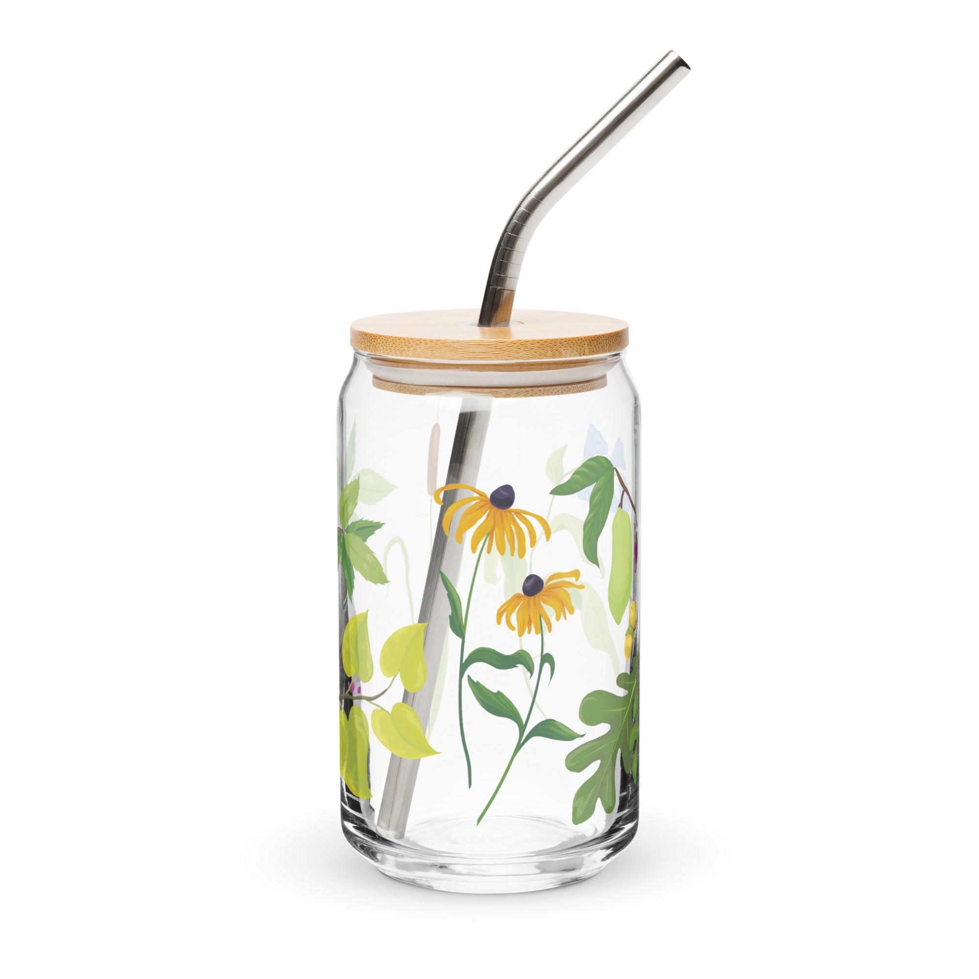 Flora - Rachel Wojnar Artist Series - Can-Shaped Glass – Mountain ...