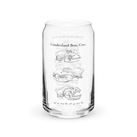 Cumberland Bone Cave - Can-Shaped Glass