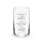 Cumberland Bone Cave - Can-Shaped Glass
