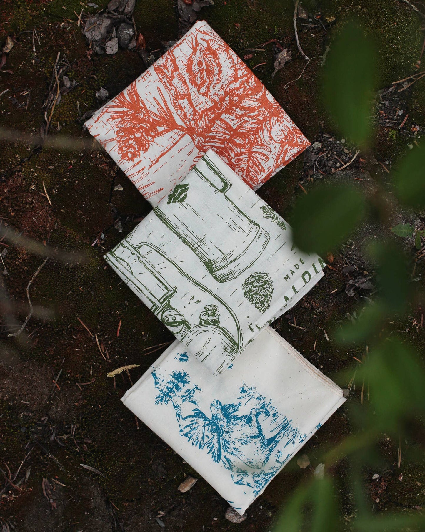 Seasonal Wildlife Cotton Bandana