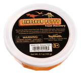 Dinosaur Fossil Putty, Reusable, Tactile, 3-1/2" container