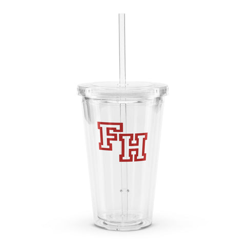 FH Block - Clear plastic tumbler