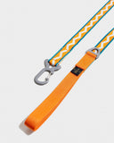 Woven Dog Leash: Wave Swoop / L