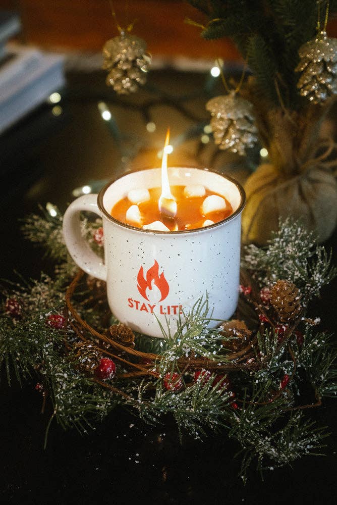 Hot Chocolate Scented Candle Mug