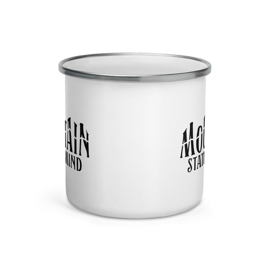 Mountain State of Mind - Enamel Mug