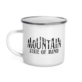 Mountain State of Mind - Enamel Mug
