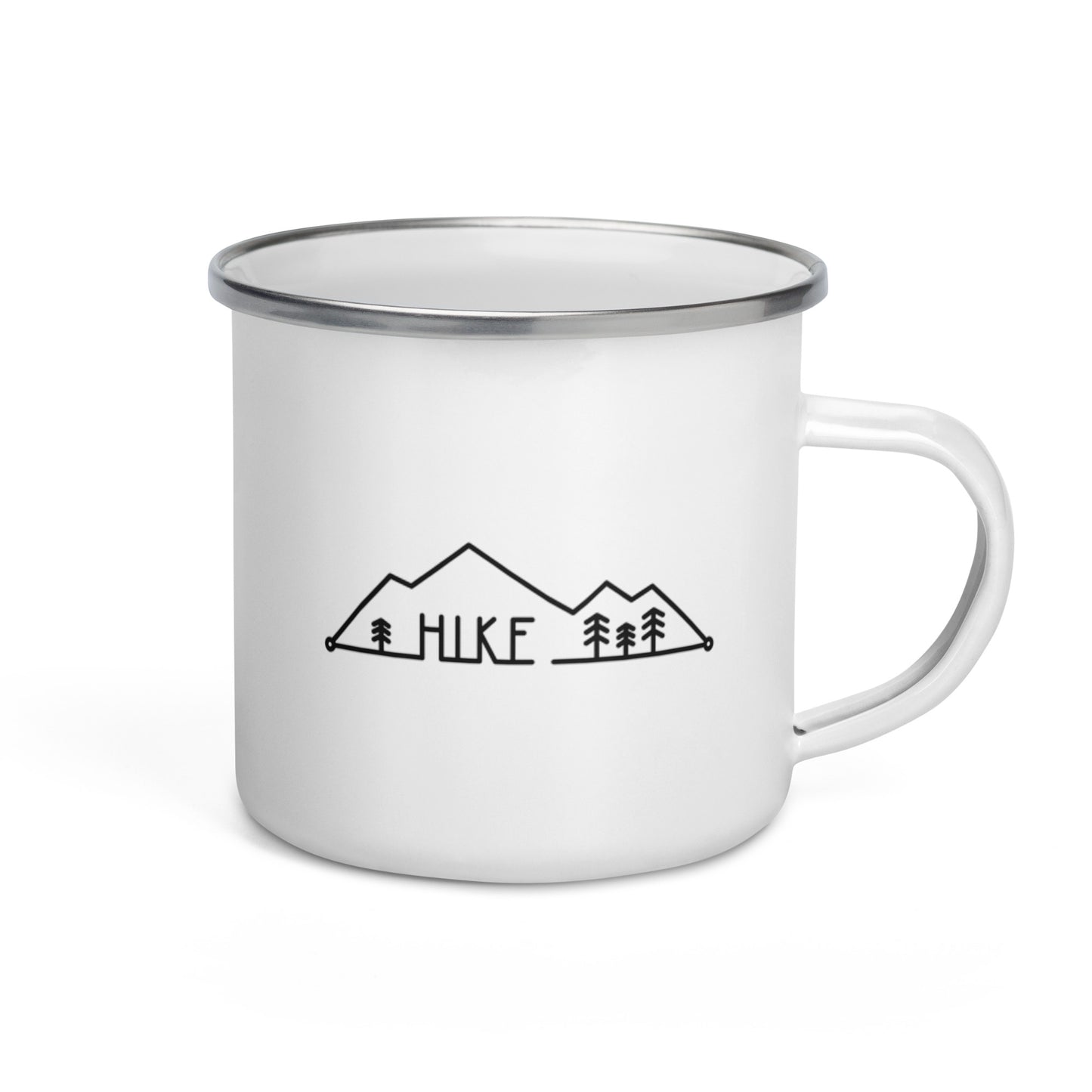 Hike Sketch - Enamel Mug