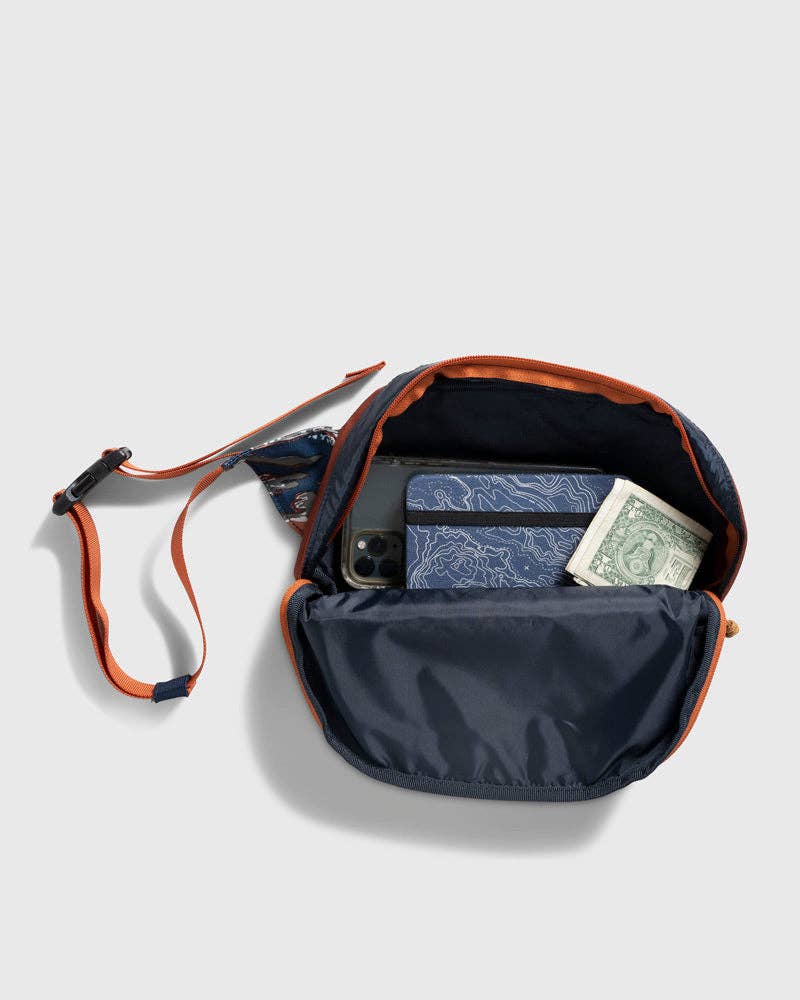 Utility Fanny Pack: Alpine Blue