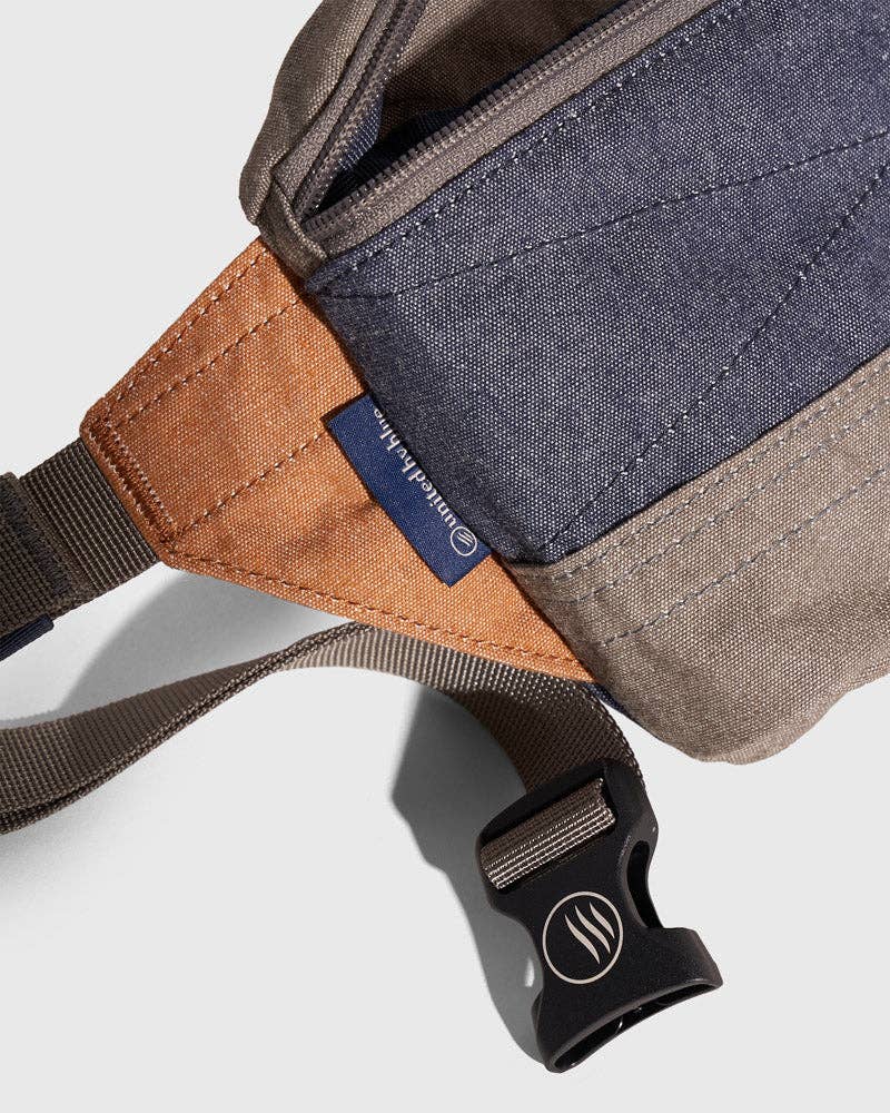 Deadstock (R)evolution™ Canvas Fanny Pack: Navy