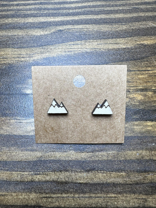 Mountain Stud Earrings