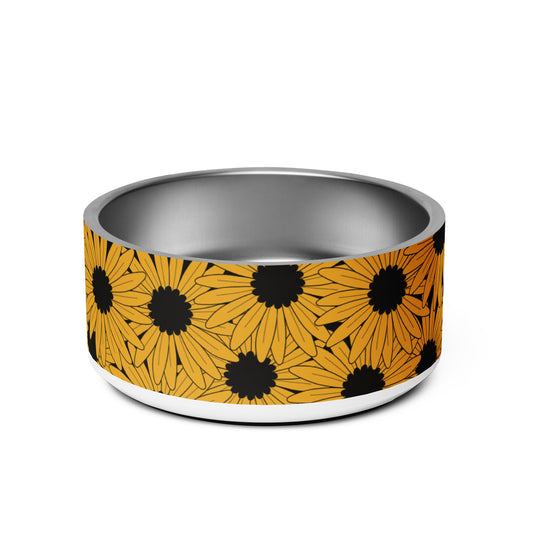 Black Eyed Susan - Pet bowl