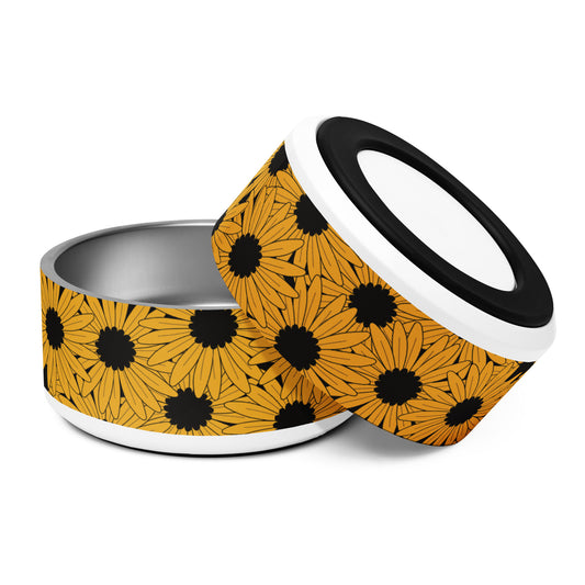 Black Eyed Susan - Pet bowl