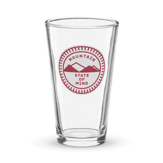 Mountain State of Mind - Shaker Pint Glass