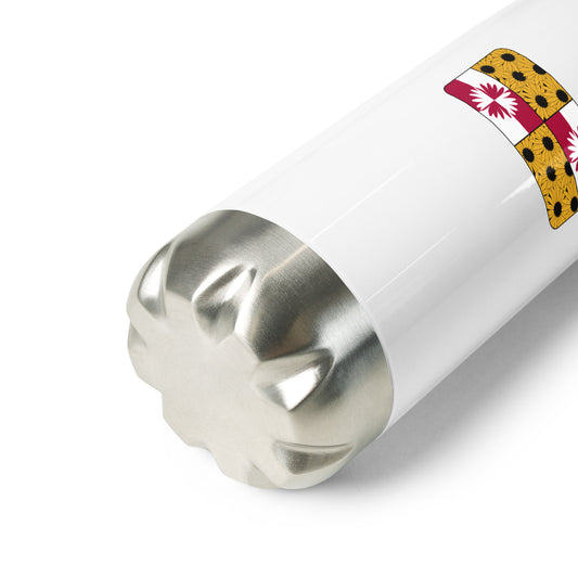 Black Eyed Susan Flag - Stainless Steel Water Bottle