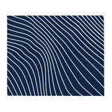 Wavy Lines - Throw Blanket
