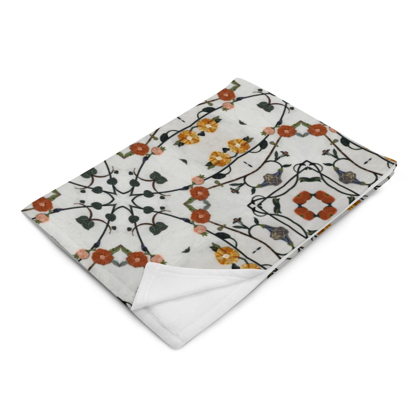 Floral - Throw Blanket