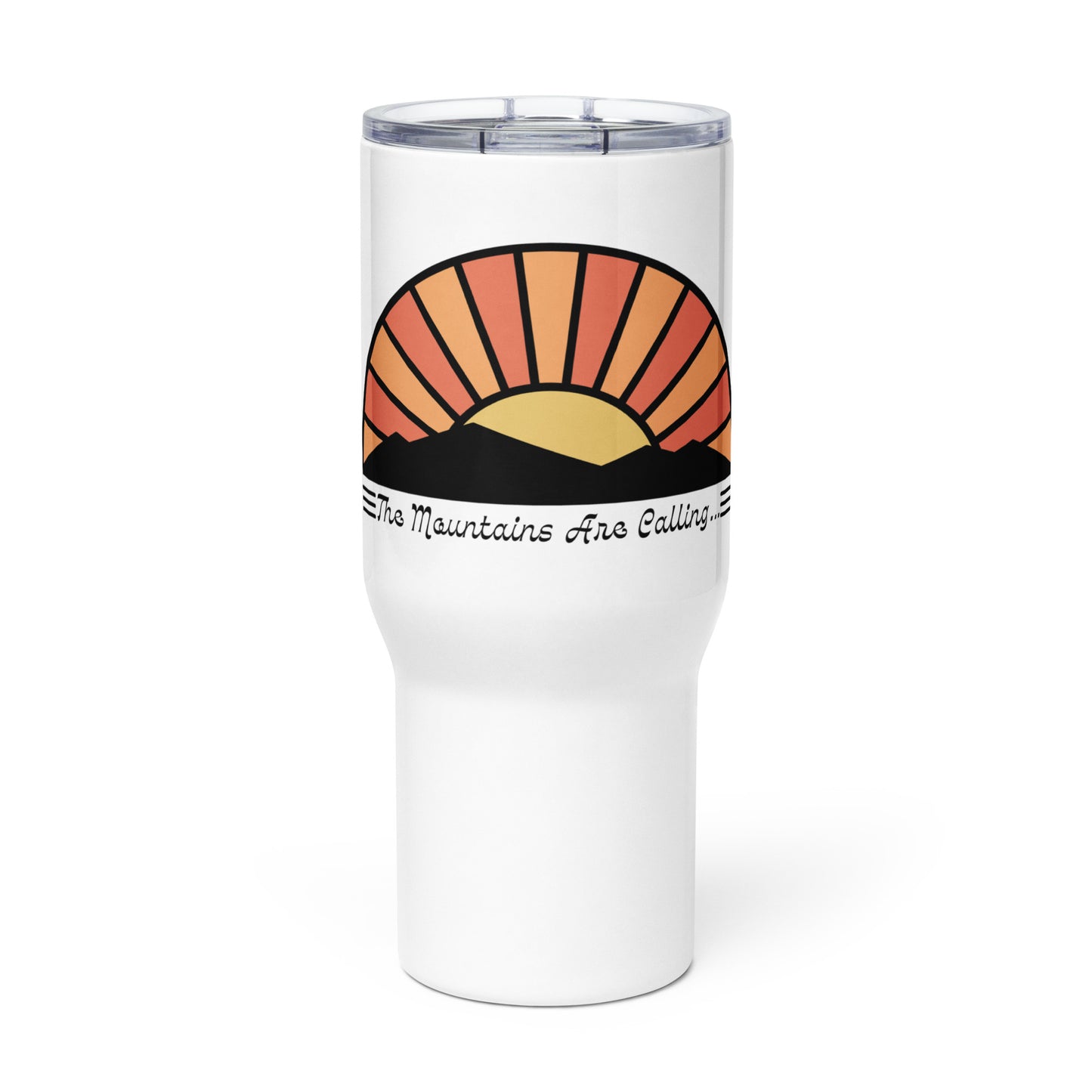 The Mountains are Calling - Travel Mug