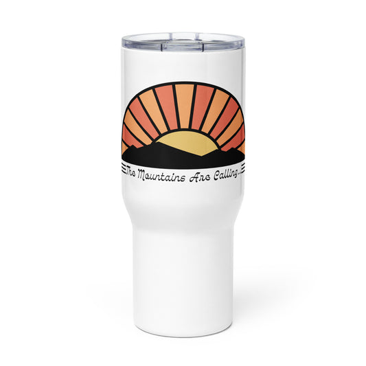 The Mountains are Calling - Travel Mug