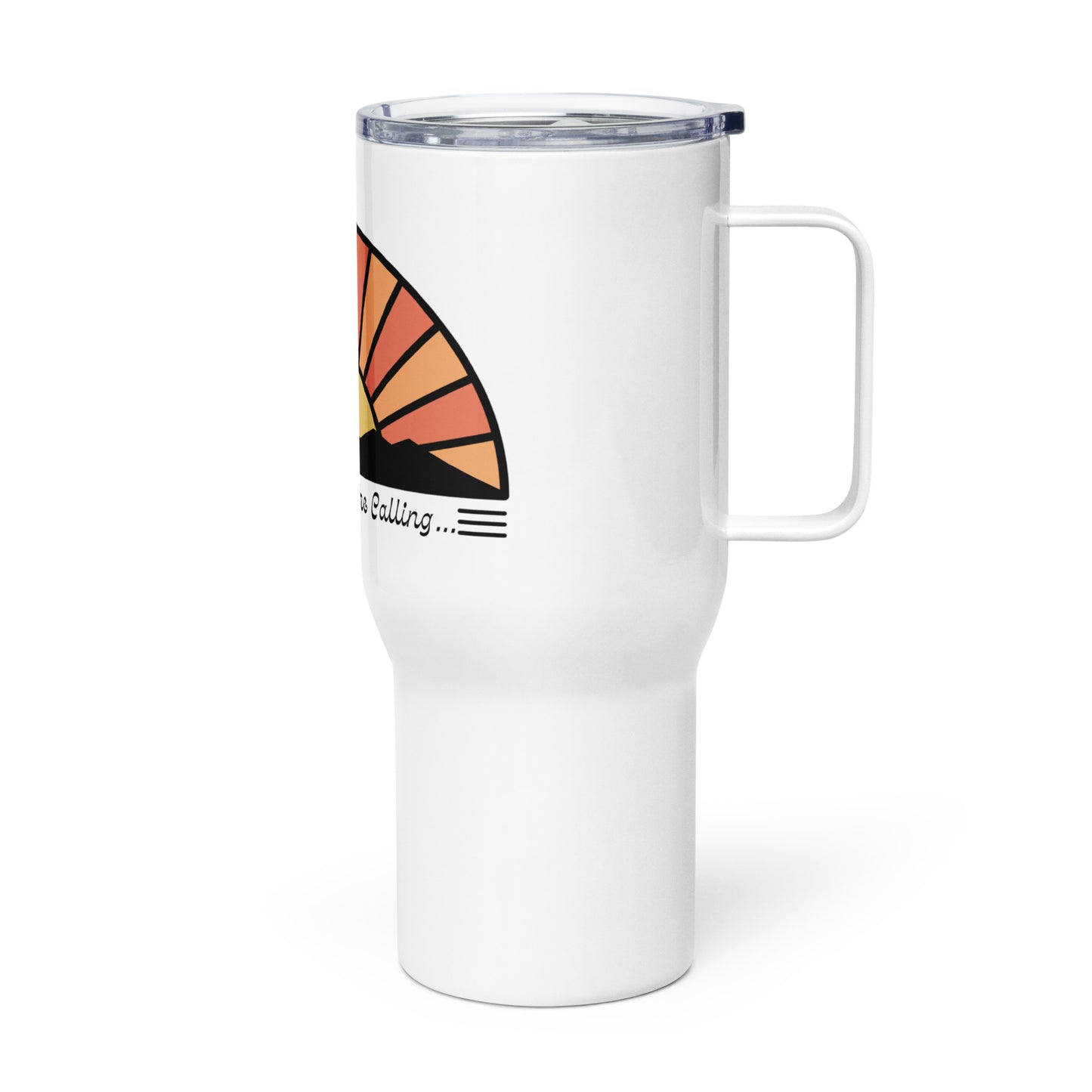 The Mountains are Calling - Travel Mug