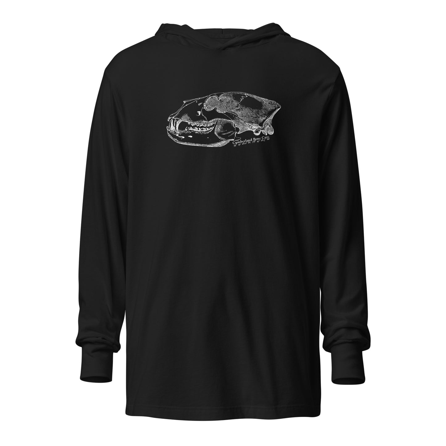 Cumberland Bone Cave - Hooded Long-Sleeve Tee