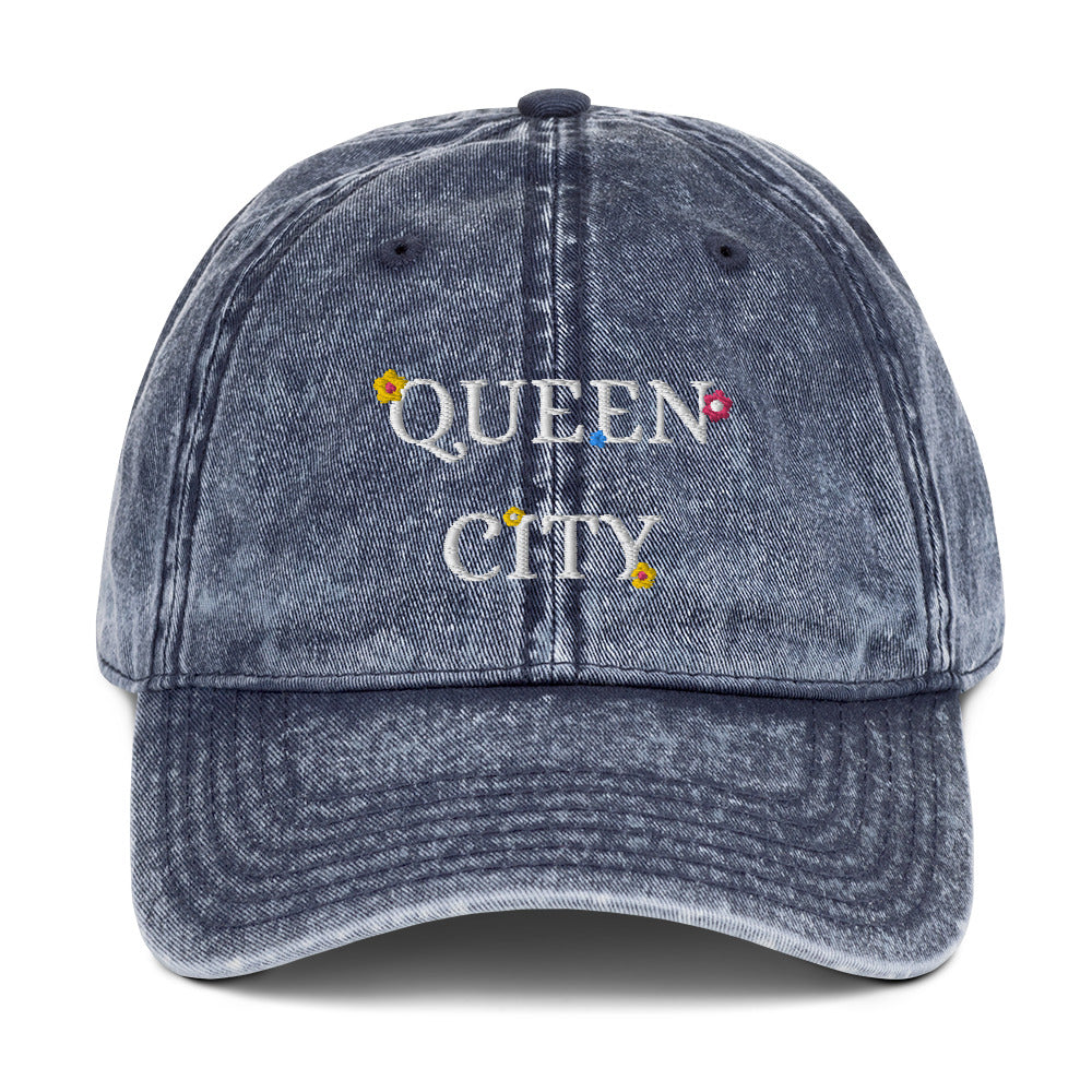 Queen City - Vintage Cotton Twill Cap