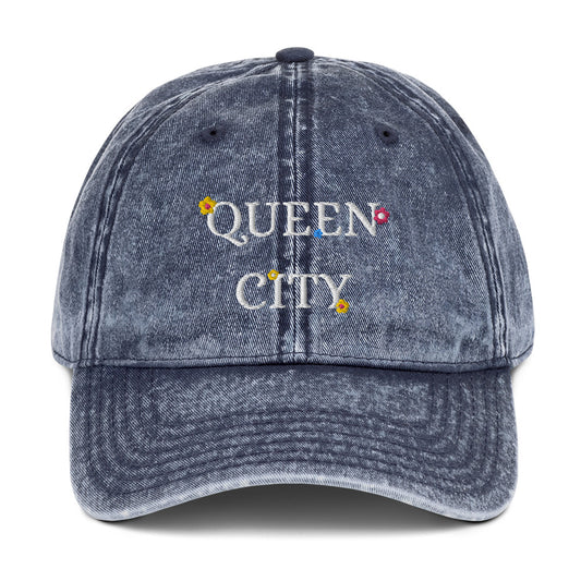 Queen City - Vintage Cotton Twill Cap
