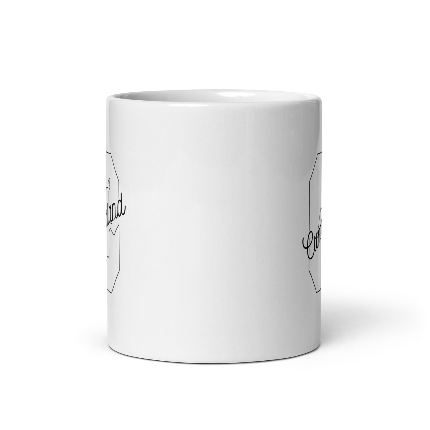 Cumberland "C" - White Glossy Mug
