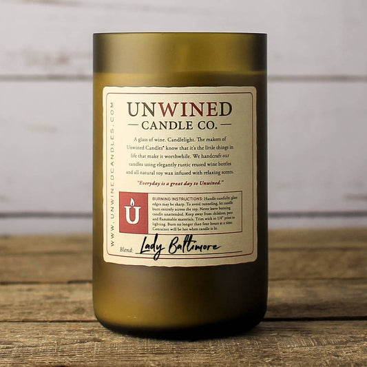 Lady Baltimore Signature Series - Wine Bottle Candle
