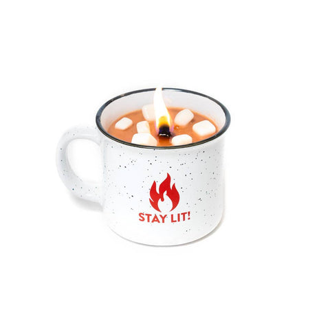 Hot Chocolate Scented Candle Mug