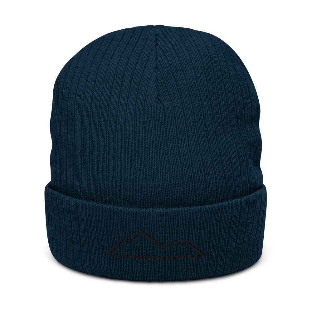 Recycled cuffed beanie