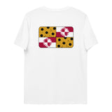 Black Eyed Susan Flag - Unisex Organic Cotton T-Shirt