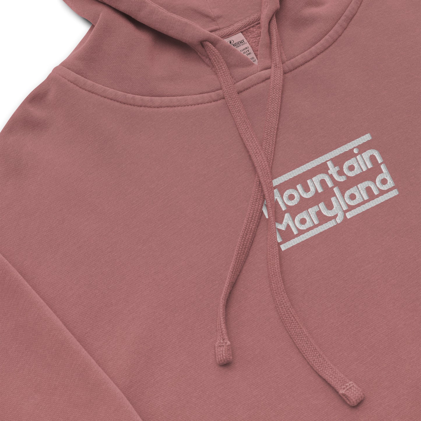 Mountain Maryland - Unisex Pigment-Dyed Hoodie