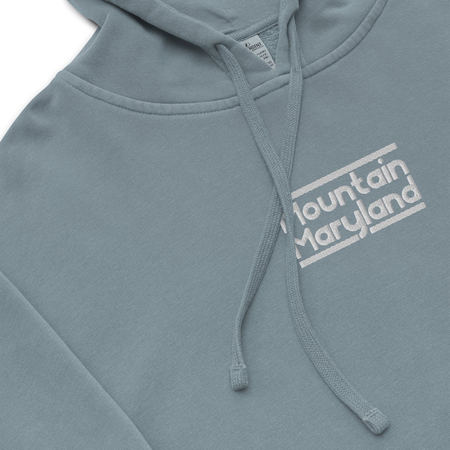 Mountain Maryland - Unisex Pigment-Dyed Hoodie